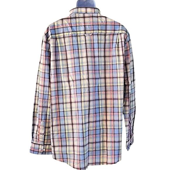 Club Room Men's Classic Fit Button-Down Shirt XXL Multi-Color Plaid NWT - Picture 4 of 6